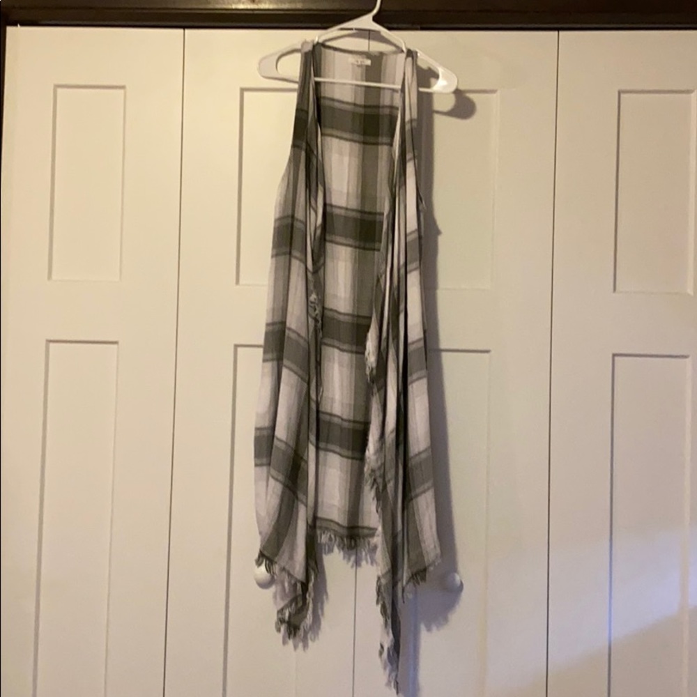 Fringe tank kimono